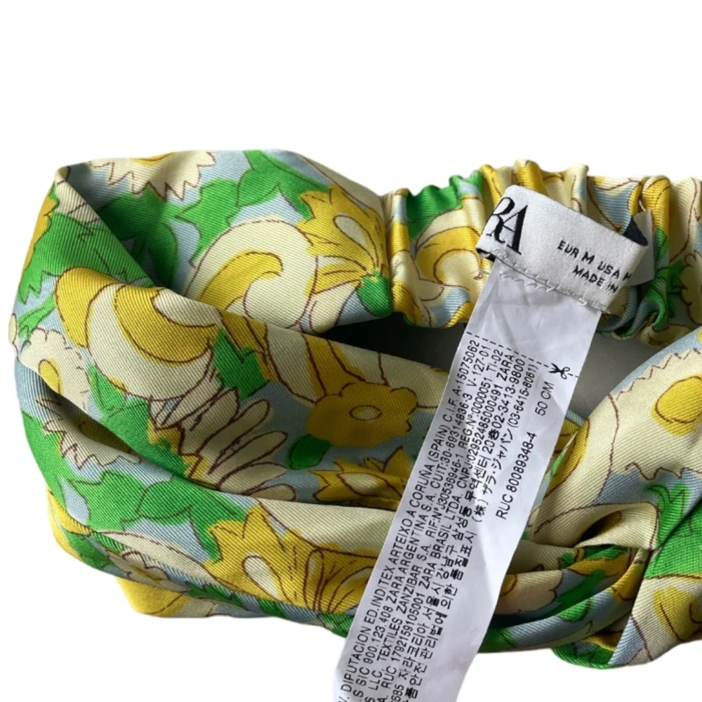 NEW Zara Floral Print Headband